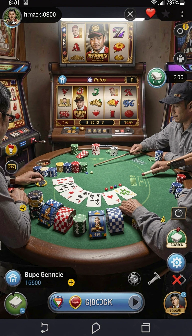 Tampilan utama aplikasi jagoledak App APK Terbaru yang intuitif dan efisien.