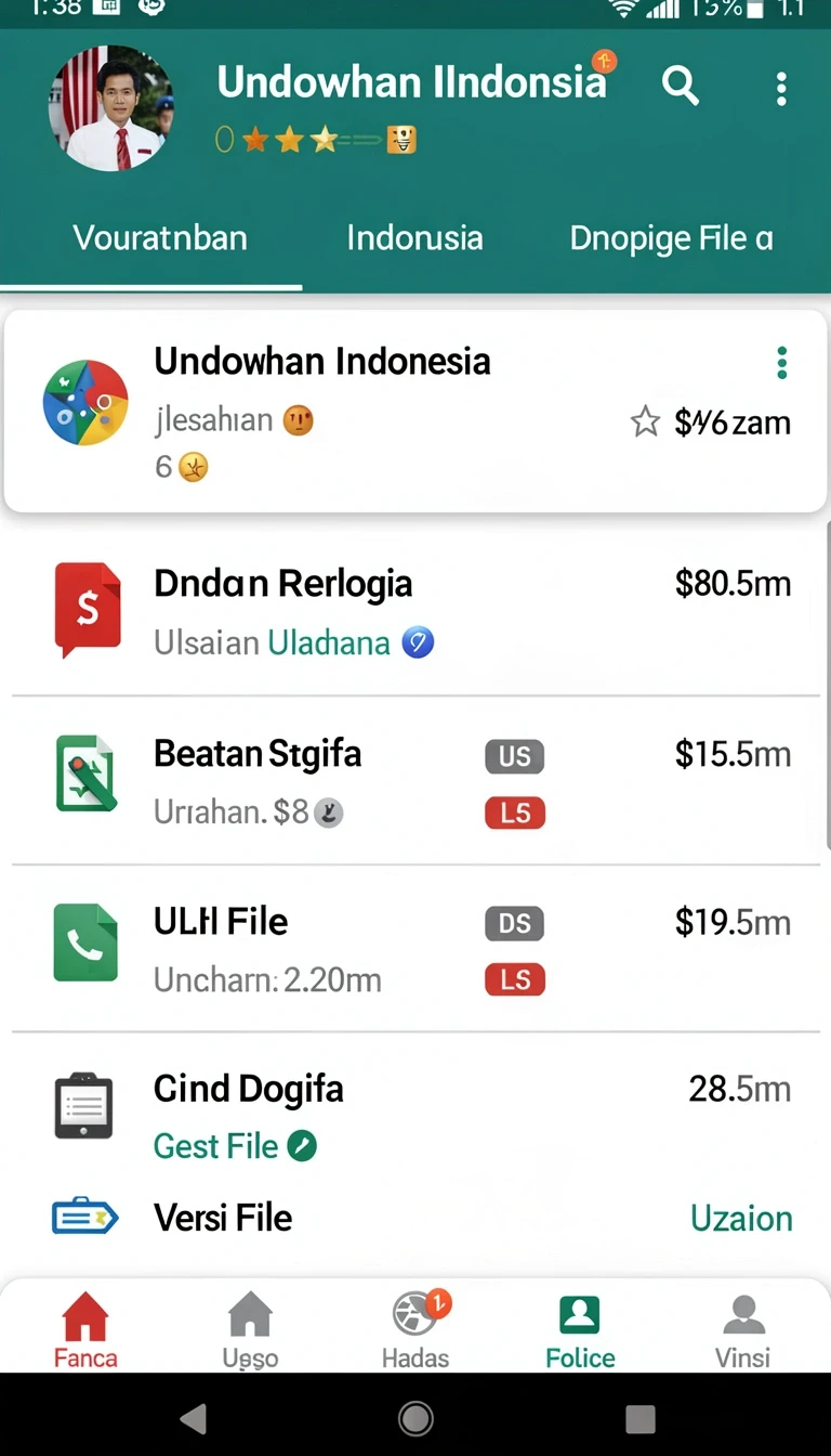 Tampilan utama aplikasi Review Aplikasi emon777 yang intuitif dan efisien.