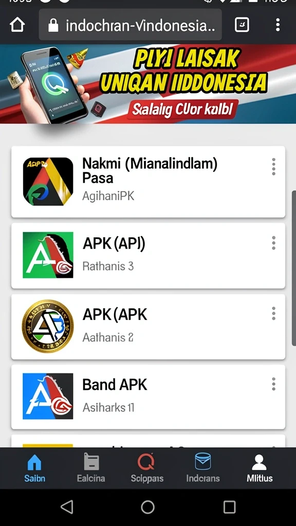 Tampilan utama aplikasi Review Aplikasi idr777 yang intuitif dan efisien.