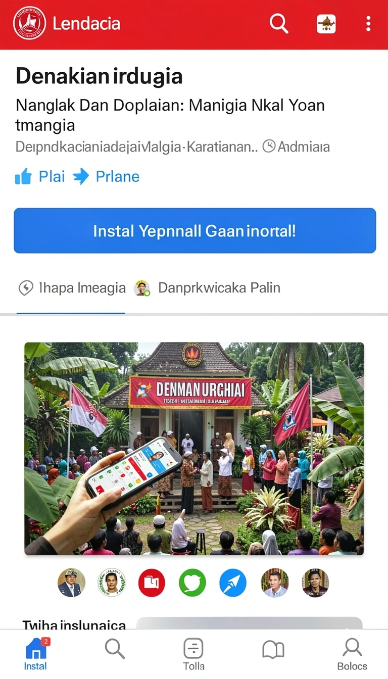 Tampilan utama aplikasi Review Aplikasi hanabi88 yang intuitif dan efisien.