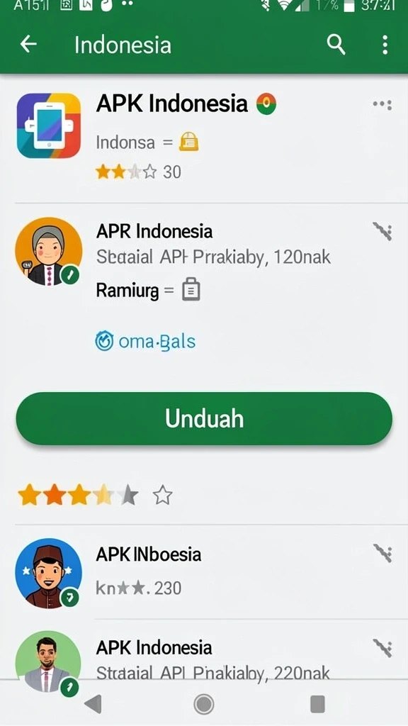 Tampilan utama aplikasi Review Aplikasi indoslots yang intuitif dan efisien.